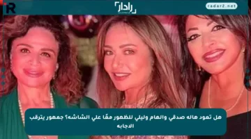 هل تعود هالة صدقي وإلهام وليلى للظهور معًا على الشاشة؟ جمهور يترقب الإجابة